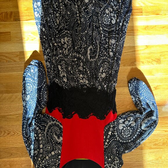 Chloe Floral Print Knee-Length Dress - Picture 6 of 13